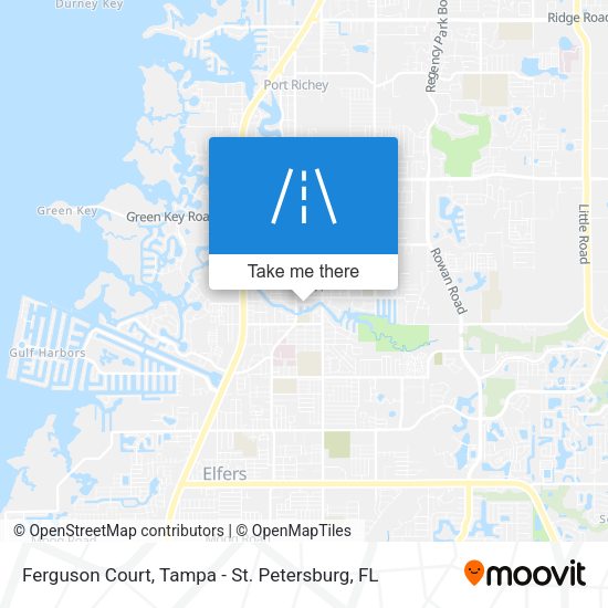 Ferguson Court map