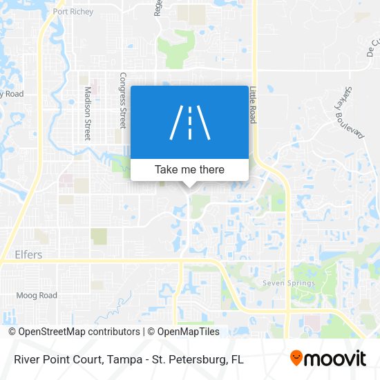 Mapa de River Point Court