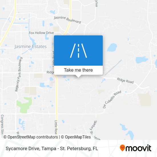 Sycamore Drive map