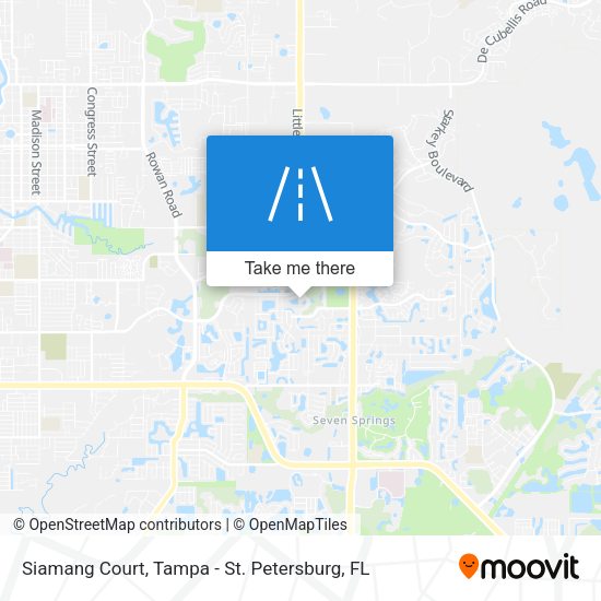 Siamang Court map