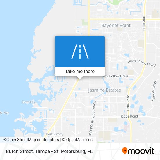 Mapa de Butch Street
