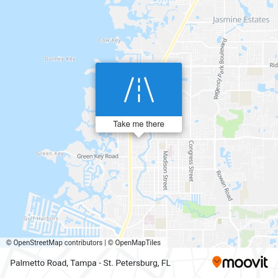 Mapa de Palmetto Road