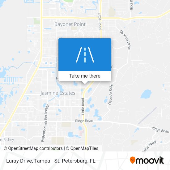 Mapa de Luray Drive