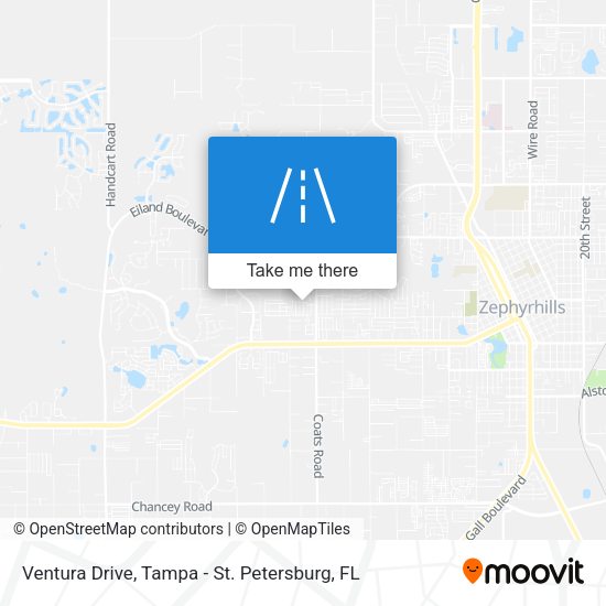 Mapa de Ventura Drive