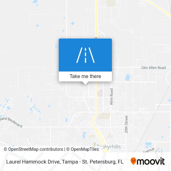 Mapa de Laurel Hammock Drive