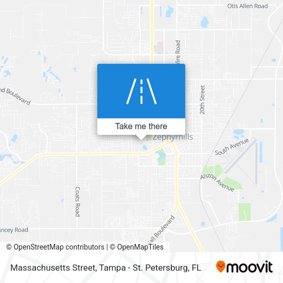 Mapa de Massachusetts Street