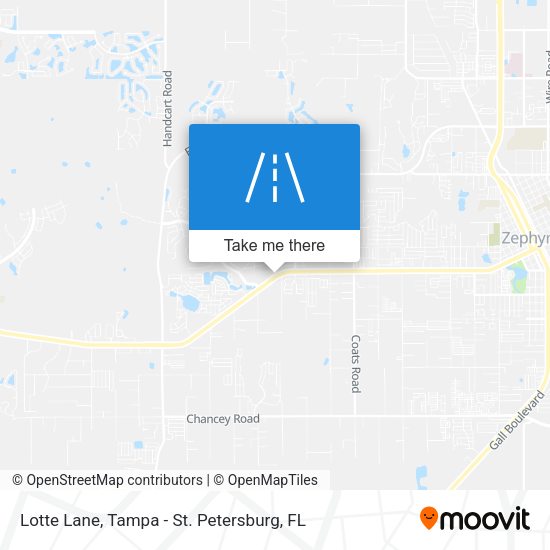 Lotte Lane map