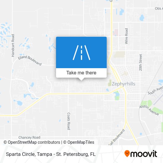 Sparta Circle map