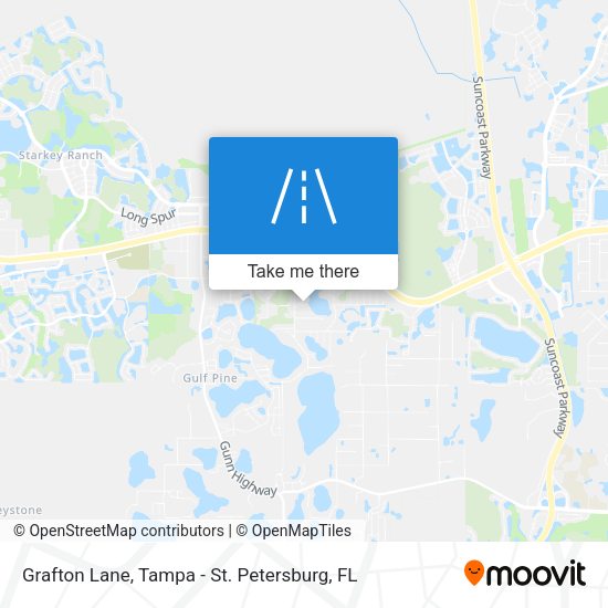 Grafton Lane map