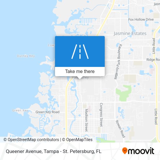 Queener Avenue map