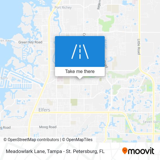 Meadowlark Lane map