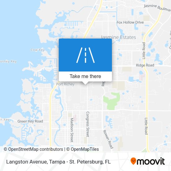 Langston Avenue map