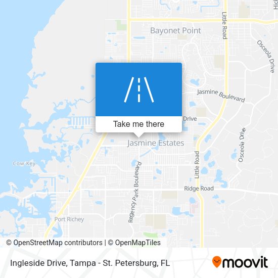 Ingleside Drive map