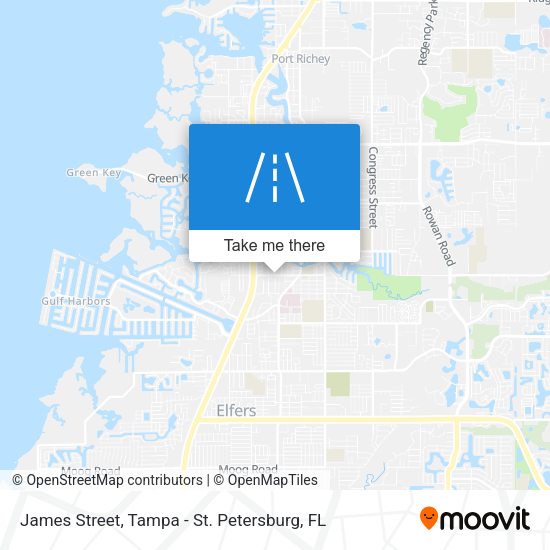 James Street map