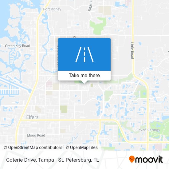 Coterie Drive map
