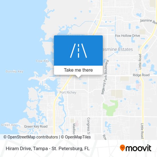 Hiram Drive map