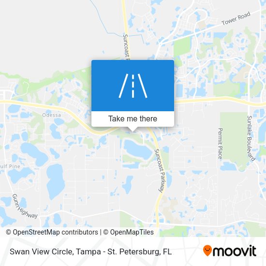 Swan View Circle map