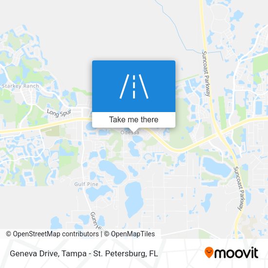 Geneva Drive map