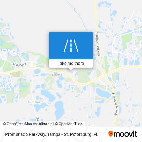 Promenade Parkway map
