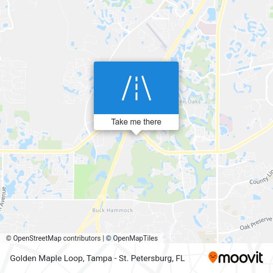 Golden Maple Loop map