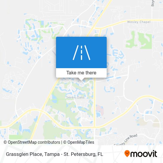 Grassglen Place map