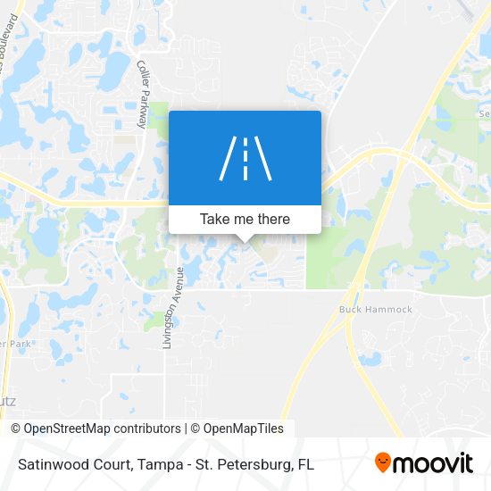 Satinwood Court map