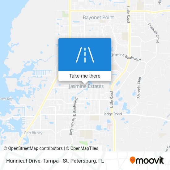 Hunnicut Drive map