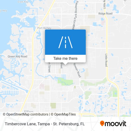 Mapa de Timbercove Lane