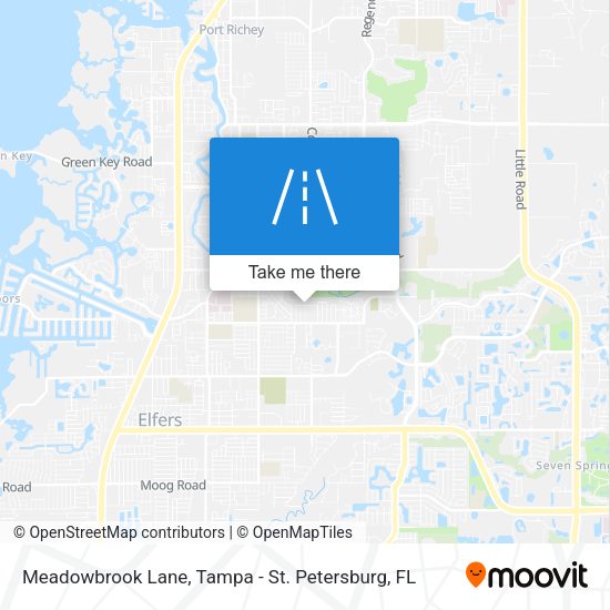 Meadowbrook Lane map