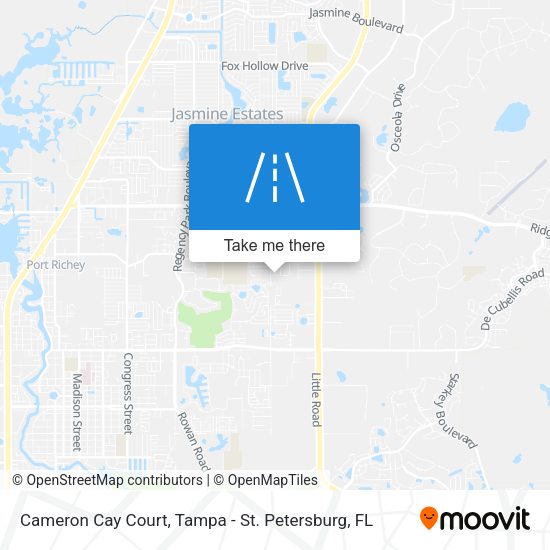 Cameron Cay Court map