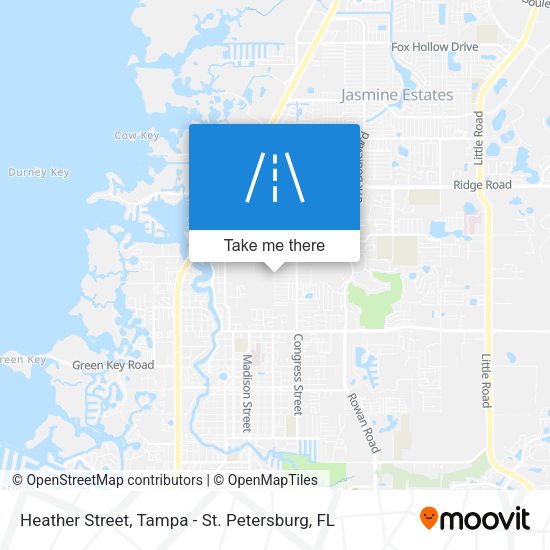 Heather Street map