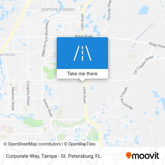 Mapa de Corporate Way