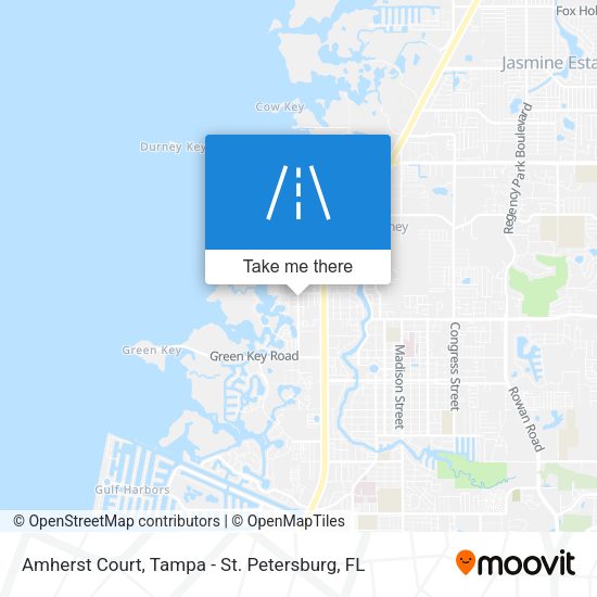 Amherst Court map