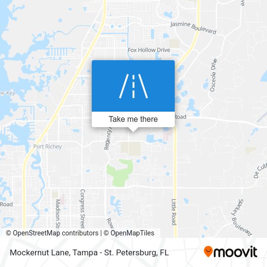 Mapa de Mockernut Lane