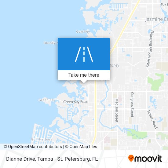 Dianne Drive map
