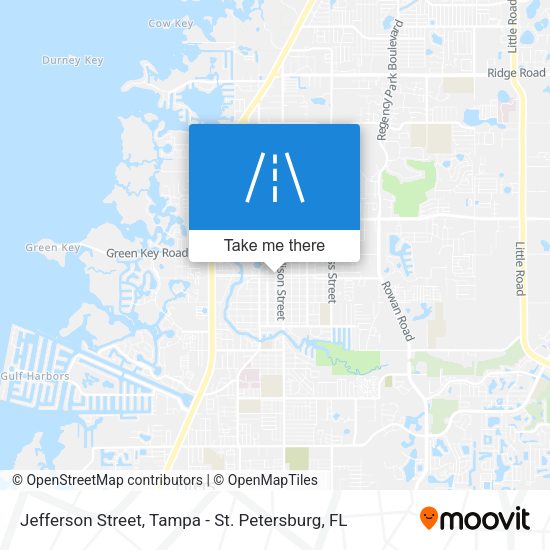 Jefferson Street map