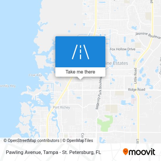 Pawling Avenue map