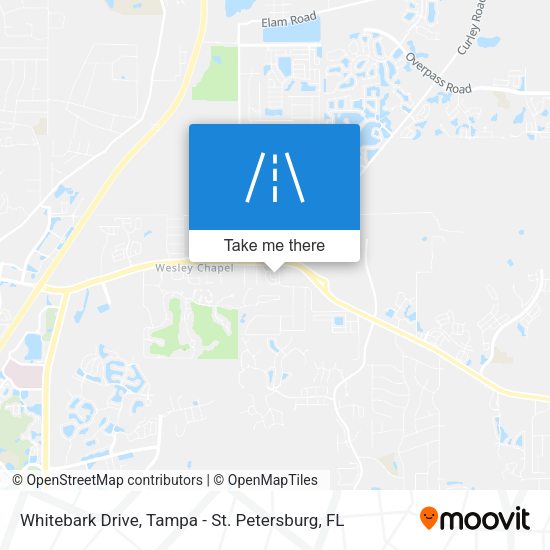 Mapa de Whitebark Drive