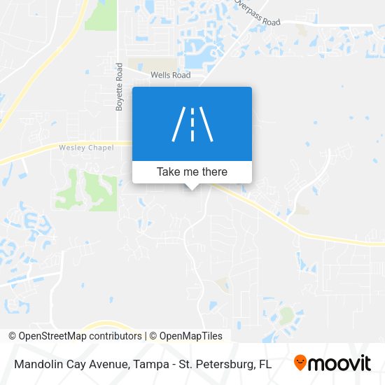 Mapa de Mandolin Cay Avenue