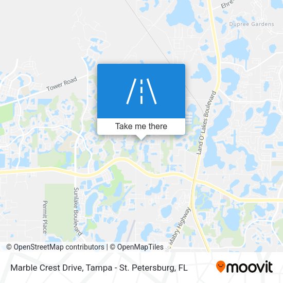 Marble Crest Drive map