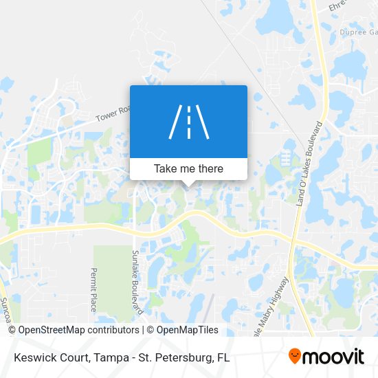 Keswick Court map