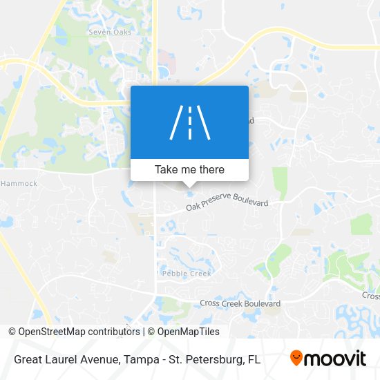 Mapa de Great Laurel Avenue