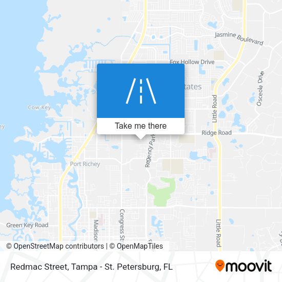 Redmac Street map