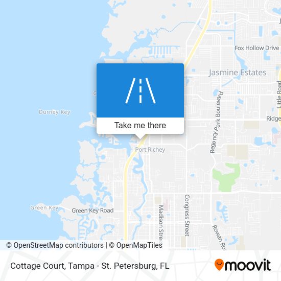 Cottage Court map