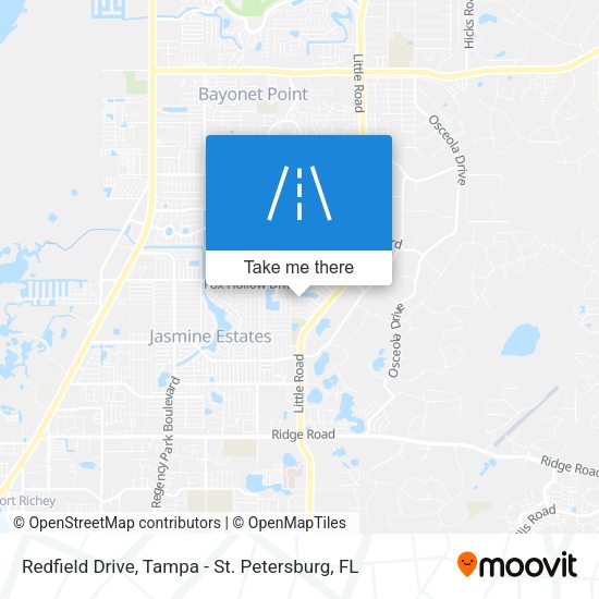 Mapa de Redfield Drive