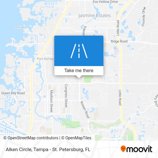Alken Circle map