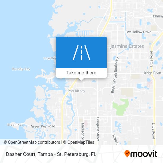 Dasher Court map