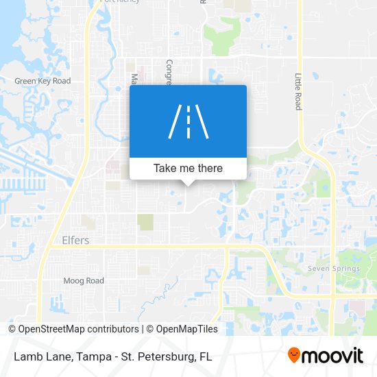 Mapa de Lamb Lane