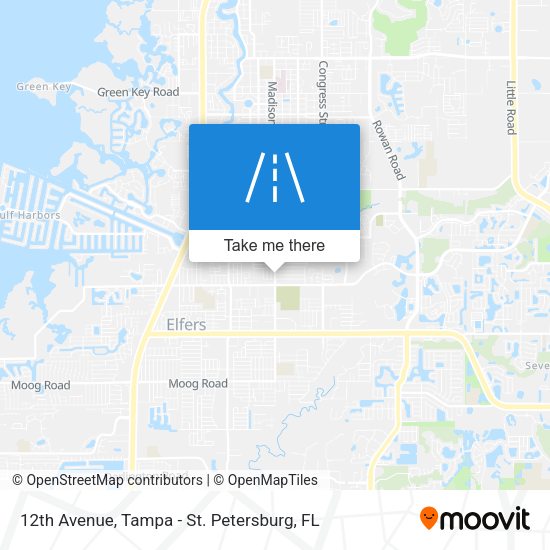 12th Avenue map