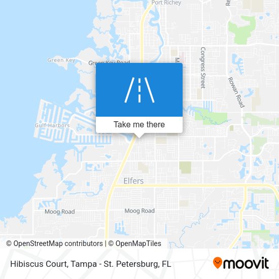 Hibiscus Court map